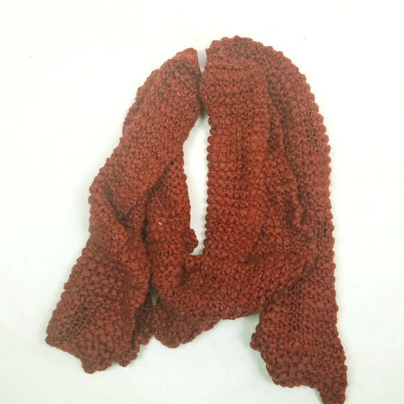 Merona Chunky Knit Scarf Cinnamon Autumn NWT - Picture 1 of 2